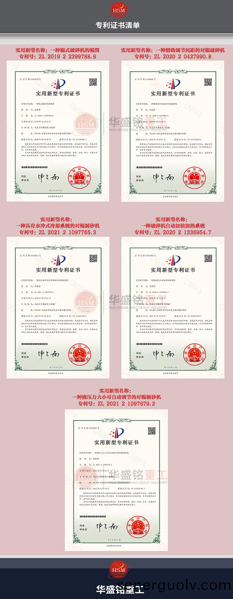 雙齒輥破碎機廠家專利